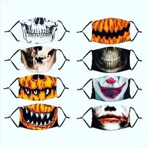 Halloween face masks